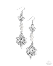 Load image into Gallery viewer, Paparazzi Considerable Captivation - White Earrings

