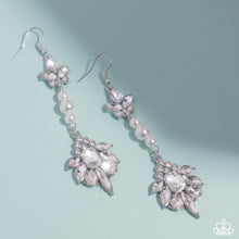 Load image into Gallery viewer, Paparazzi Considerable Captivation - White Earrings
