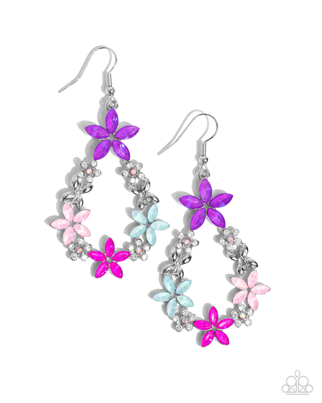 Paparazzi FAIRY Beautiful - Pink Earrings