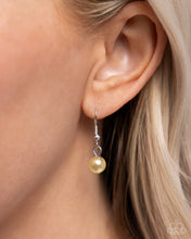 Load image into Gallery viewer, Paparazzi Bejeweled Bravado - Yellow Necklace
