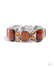 Load image into Gallery viewer, Paparazzi Lavish Laurels - Brown Bracelet
