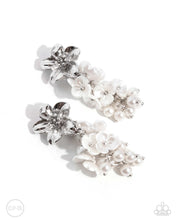 Load image into Gallery viewer, Paparazzi Bouquet Bling - White Earrings
