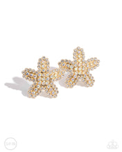 Load image into Gallery viewer, Paparazzi Starfish Serenade - Gold Earrings
