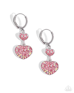 Paparazzi Homecoming Hearts / Delightful Valentines Day - Pink Set