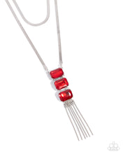 Load image into Gallery viewer, Paparazzi Passionate Pageantry - Red Necklace
