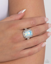 Load image into Gallery viewer, Paparazzi Faceted Fidelity - Blue Ring
