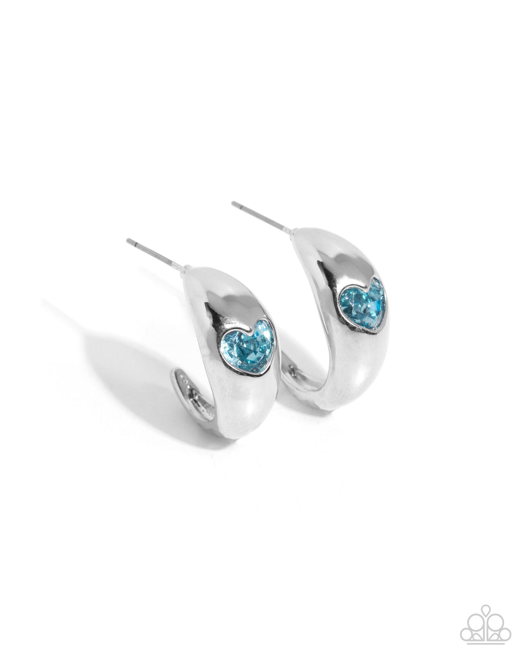 Paparazzi Perfect Point - Blue Earrings