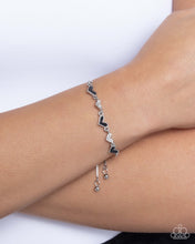 Load image into Gallery viewer, Paparazzi Heart-struck Hype - Black Bracelet
