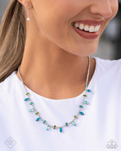 Load image into Gallery viewer, Paparazzi Feminine Fashion - Blue Necklace
