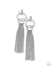 Load image into Gallery viewer, Paparazzi Softly Streamlined - White Earrings
