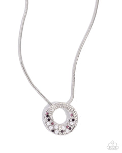 Paparazzi Scintillating Spiral - Purple Necklace