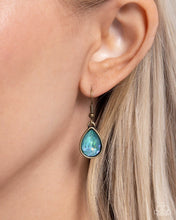 Load image into Gallery viewer, Paparazzi Talented Teardrops - Brass Necklace
