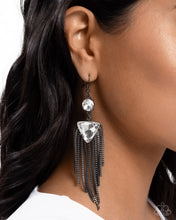 Load image into Gallery viewer, Paparazzi Maven Musings - Black Earrings
