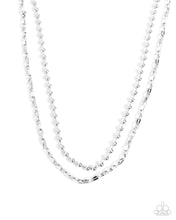 Load image into Gallery viewer, Paparazzi Laidback Layers - Silver Necklace

