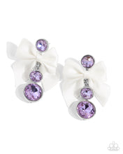 Load image into Gallery viewer, Paparazzi Genteel Glam - Purple Earrings

