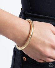 Load image into Gallery viewer, Paparazzi Stubborn Simplicity - Gold Bracelet
