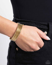Load image into Gallery viewer, Paparazzi Coiled Command - Gold Bracelet
