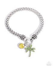 Load image into Gallery viewer, Paparazzi Palm Beach Bling - Green Bracelet
