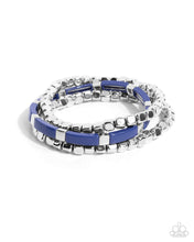 Load image into Gallery viewer, Paparazzi Colorful Cadenza - Blue Bracelet
