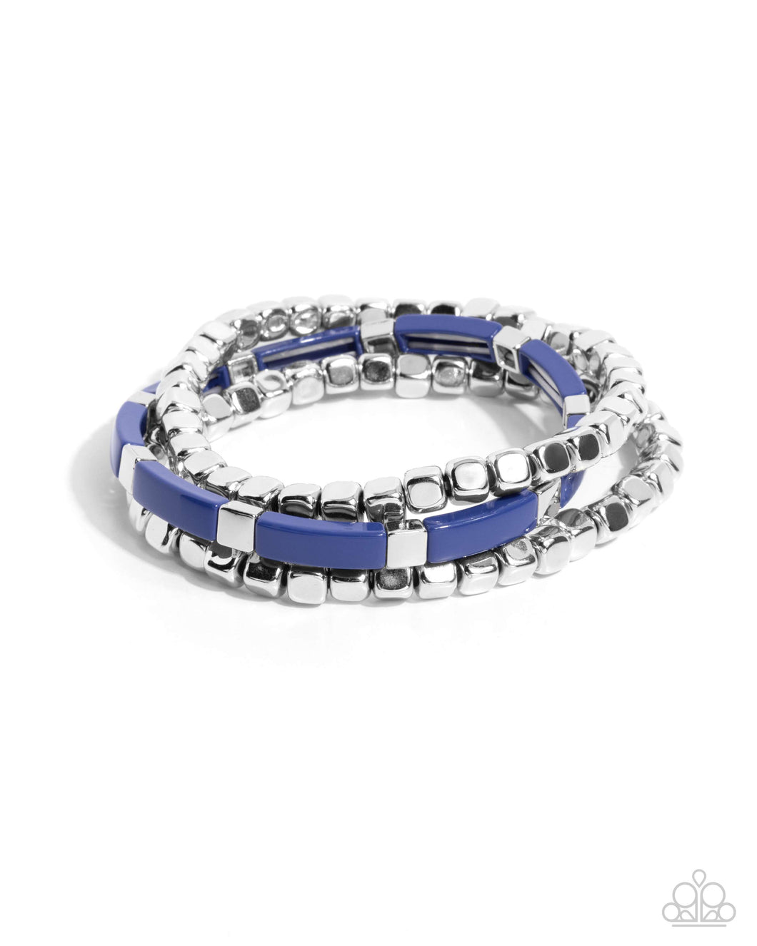 Paparazzi Colorful Cadenza - Blue Bracelet