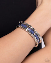 Load image into Gallery viewer, Paparazzi Colorful Cadenza - Blue Bracelet
