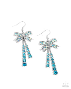 Paparazzi Date Night Decadence - Blue Earrings