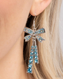 Paparazzi Date Night Decadence - Blue Earrings