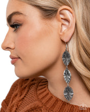 Load image into Gallery viewer, Paparazzi Rustic Range - Silver Earrings
