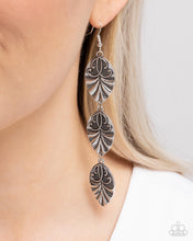 Load image into Gallery viewer, Paparazzi Rustic Range - Silver Earrings
