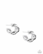 Load image into Gallery viewer, Paparazzi Twisted Talent - Silver Earrings
