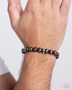 Paparazzi Stony Spotlight - Brass Bracelet