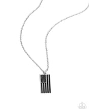 Load image into Gallery viewer, Paparazzi Patriotic Pastime - Black Necklace
