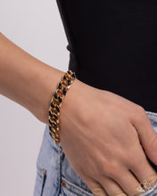 Load image into Gallery viewer, Paparazzi Painted Prelude - Black Bracelet
