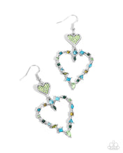 Load image into Gallery viewer, Paparazzi Parallel Passion - Green Earrings
