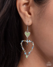 Load image into Gallery viewer, Paparazzi Parallel Passion - Green Earrings
