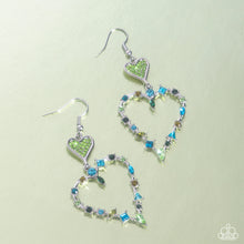 Load image into Gallery viewer, Paparazzi Parallel Passion - Green Earrings
