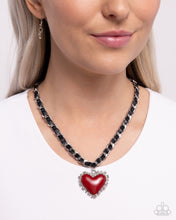 Load image into Gallery viewer, Paparazzi Austere Attraction - Red Necklace
