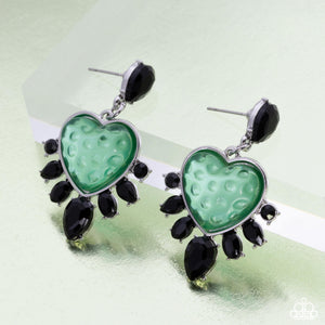 Paparazzi Resort Radiance - Green Earrings