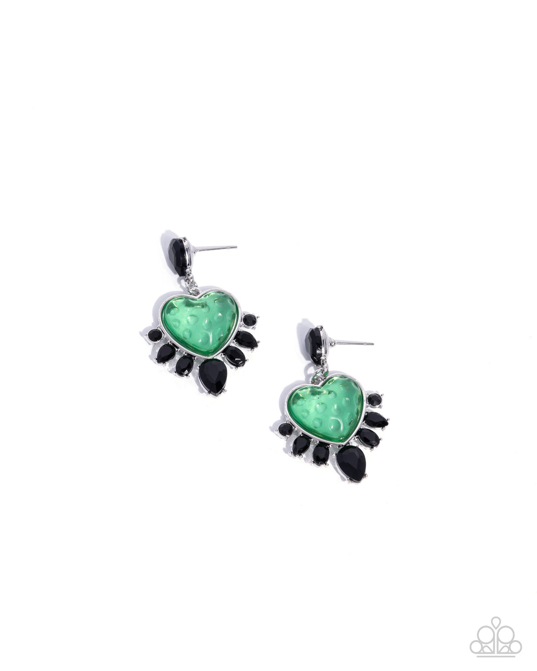 Paparazzi Resort Radiance - Green Earrings