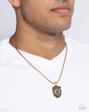 Load image into Gallery viewer, Paparazzi Leo Leader - Gold Necklace
