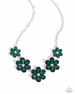 Paparazzi Whimsical Way - Green Necklace