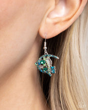 Load image into Gallery viewer, Paparazzi Fancy Free Fish - Green Earrings
