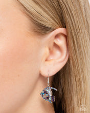Load image into Gallery viewer, Paparazzi Fancy Free Fish - Purple Earrings
