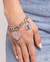 Load image into Gallery viewer, Paparazzi Fortified Fashion - Pink Bracelet
