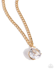 Load image into Gallery viewer, Paparazzi Musings State of Mind - Gold Necklace

