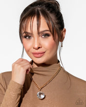 Load image into Gallery viewer, Paparazzi Musings State of Mind - Gold Necklace
