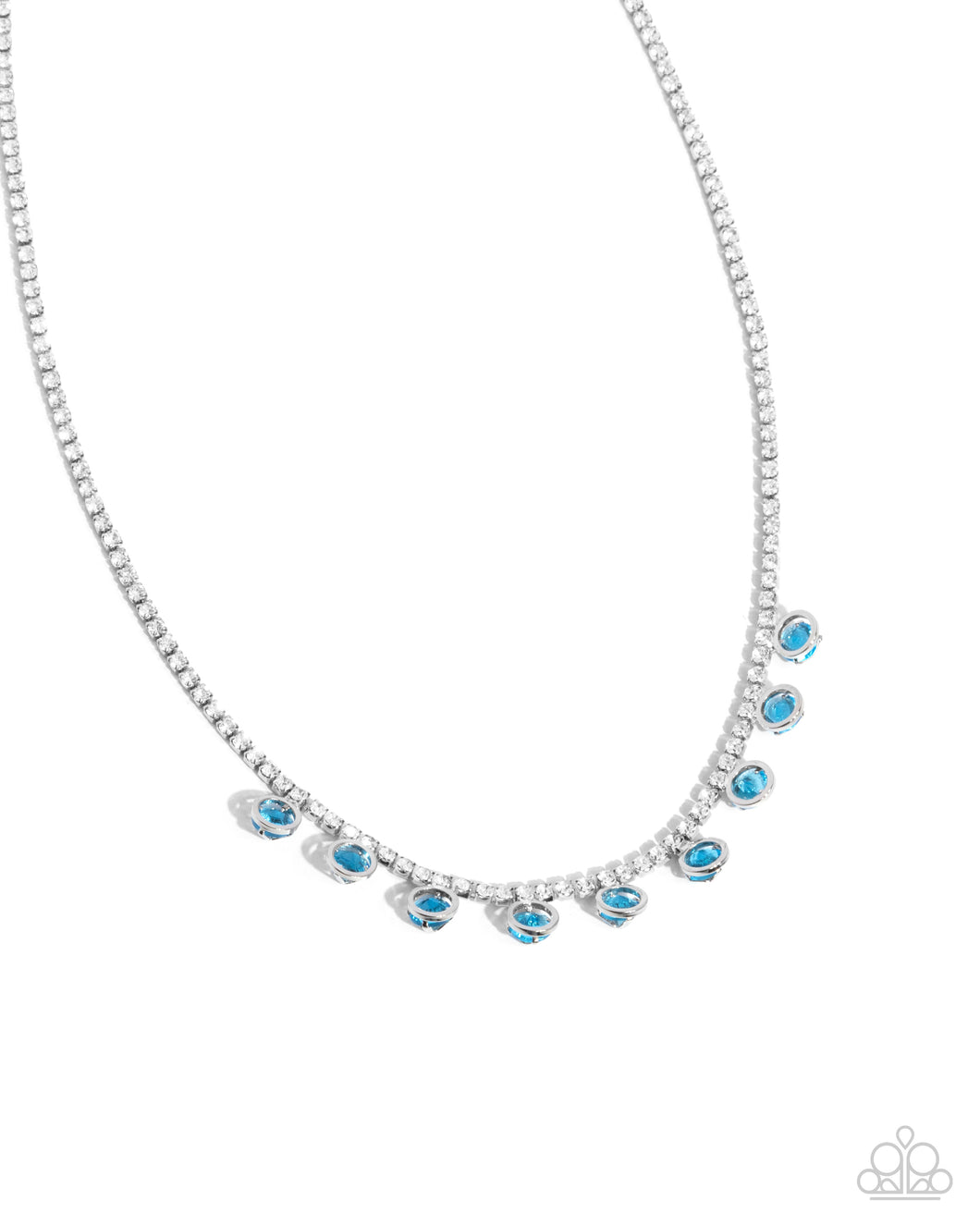 Paparazzi Conveying Charm - Blue Necklace