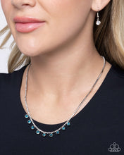 Load image into Gallery viewer, Paparazzi Conveying Charm - Blue Necklace
