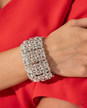 Load image into Gallery viewer, Paparazzi Woven Wardrobe - White Bracelet
