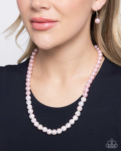 Paparazzi Beautiful Boutique - Pink Necklace